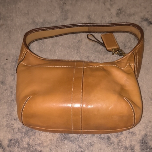 Coach | Vintage Ergo Tan Leather Hobo Shoulder Bag with Dust Bag - Picture 1 of 9
